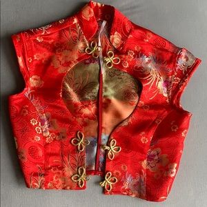 ARE YOU AM I - Jia Top (red) Size XS